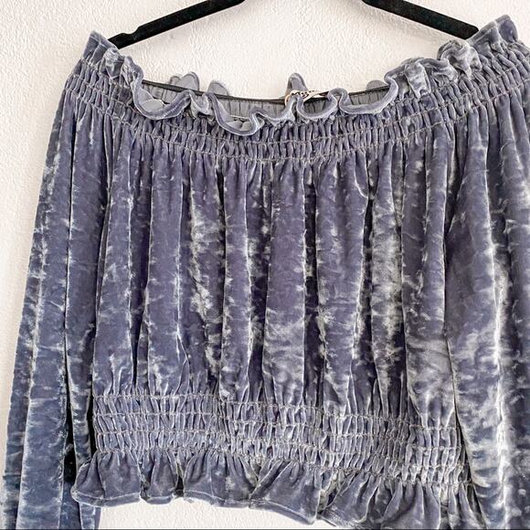 Show Me Your Mumu Ruffle Off the Shoulder Top Size XS - Picture 4 of 8